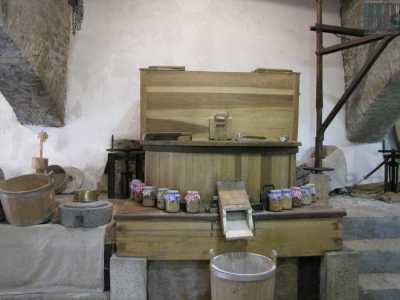 La materia prima tritata finisce in un cassone (la tramoggia) ed � di grande qualit�